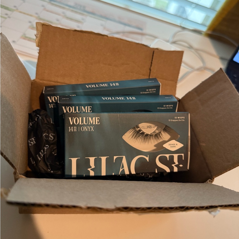 NIB LILAC St. Volume 14B Lashes 3 packages